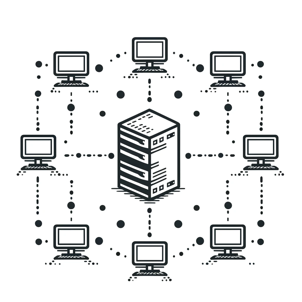 Federated learning illustration